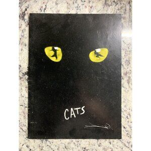 1986 Cats The Musical Broadway Souvenir Brochure Program Dewynters PLC
